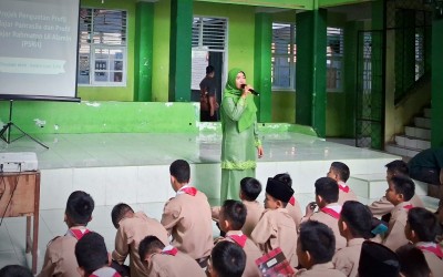 MTsN 1 Kota Padang Kenalkan Program P5RA kepada Siswa Baru Kelas VII